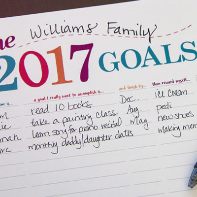 Make 2017 a Special Year for You and Your Family – Here’s How