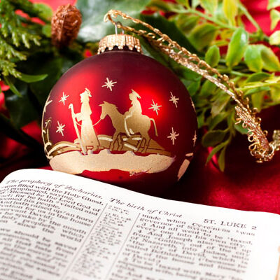 Where in the Bible does the Christmas story truly begin?