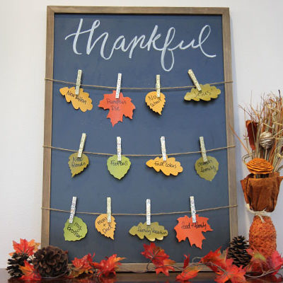 Give Thanks with this Creative and Colorful Craft
