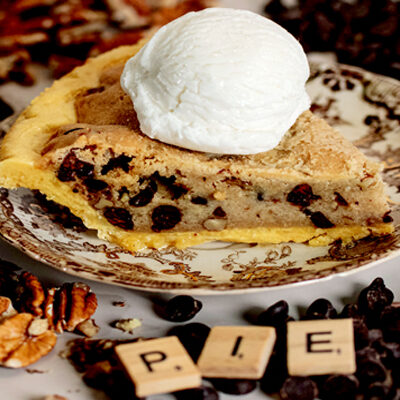 Taste of the sweet life with this unique chocolate chip pie recipe