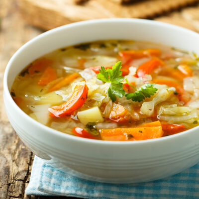 Revive Thanksgiving extras with this creative  veggie soup